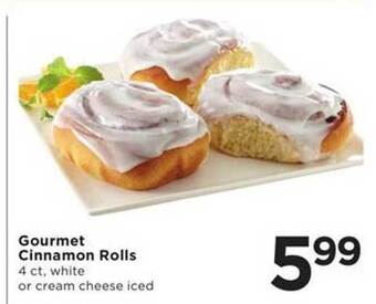 Cub Foods Gourmet cinnamon rolls offer