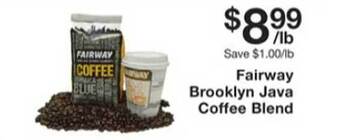Fairway Store Market Fairway brooklyn java coffee blend offer