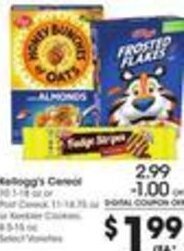 Kroger Kellogg's Cereal offer