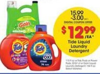Kroger Tide Liquid Laundry Detergent offer