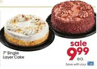 Giant Eagle 7" Single Layer Cake offer