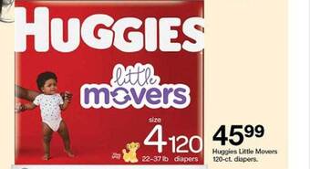 Target Huggies little movers diapers offer