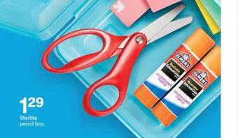 Target Sterilite pencil box offer
