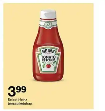Target Heinz tomato ketchup offer