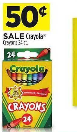 Dollar General Crayola crayons offer