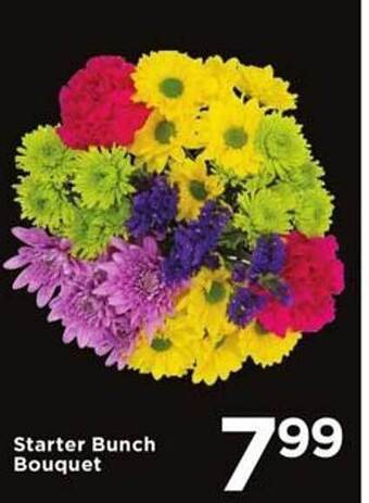 Cub Foods Starter bunch bouquet offer