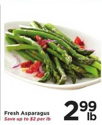 Cub Foods Fresh asparagus offer