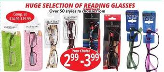Ocean State Job Lot Huge selection of reading glasses offer