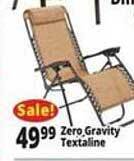 Ocean State Job Lot Zero gravity textaline offer