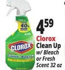Ocean State Job Lot Clorox clean up offer