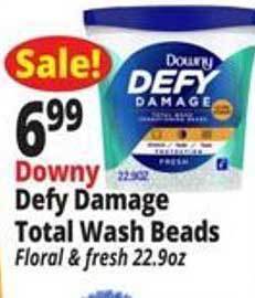 Ocean State Job Lot Downy defy damage total wash beads offer