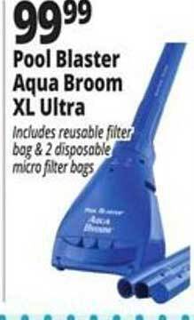 Ocean State Job Lot Pool blaster aqua broom xl ultra offer