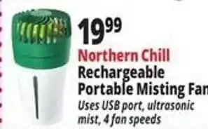 Ocean State Job Lot Rechargeable portable misting offer