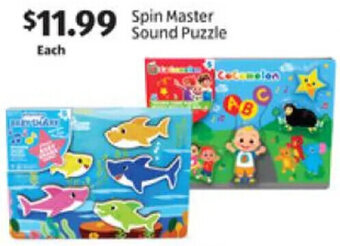 Aldi Spin Master Sound Puzzle offer