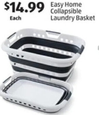 Aldi Easy Home Collapsible Laundry Basket offer