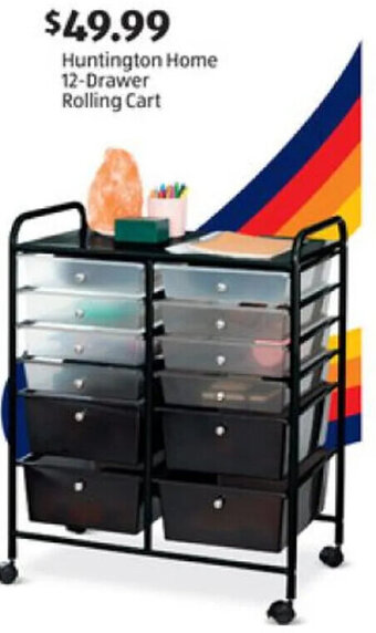 Aldi Huntington Home 12-Drawer Rolling Cart offer