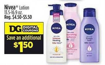 Dollar General Nivea lotion offer