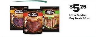 Family Dollar Lovin' tenders dog treats offer