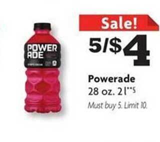 Family Dollar Powerade offer