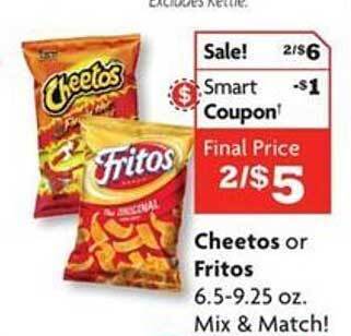 Family Dollar Cheetos or fritos offer