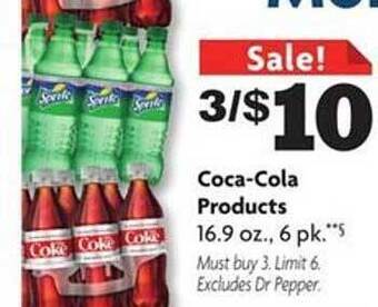 Family Dollar Coca-cola products offer