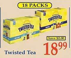 Market Basket Twisted tea offer