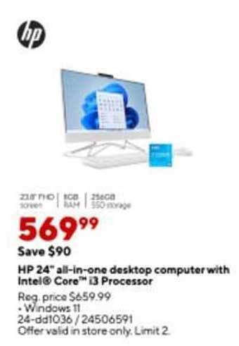 Staples Hp 24 offer