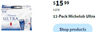Walgreens 12-Pack Michelob Ultra offer