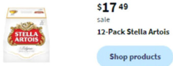 Walgreens 12-Pack Stella Artois offer