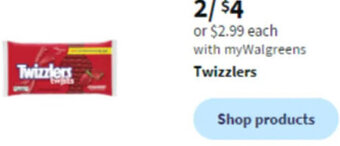 Walgreens Twizzlers offer