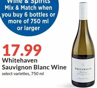 Hy-Vee Whitehaven Sauvignon Blanc Wine 750ml offer