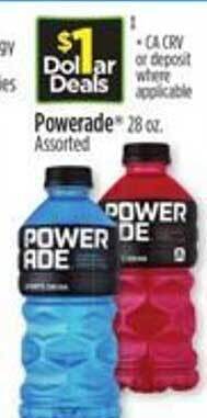 Dollar General Powerade offer