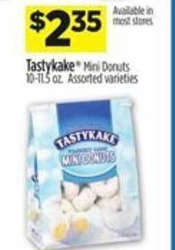 Dollar General Tastykake mini donuts offer