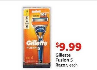 Fareway Gillette fusion 5 razor offer