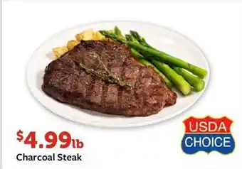 Fareway Charcoal steak offer