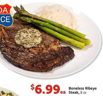 Fareway Boneless ribeye steak offer