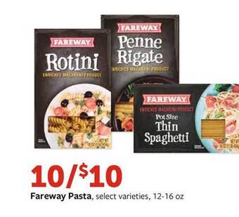 Fareway Fareway pasta offer