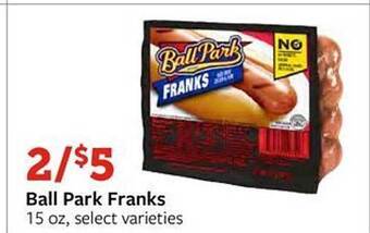 Fareway Ball park franks offer