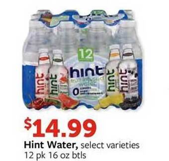 Fareway Hint water offer
