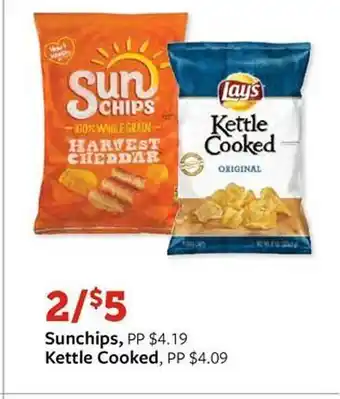 Fareway Sunchips kettle cooked offer