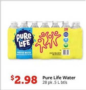 Fareway Pure life water offer