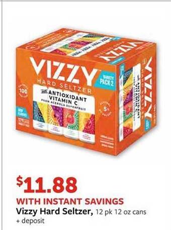 Fareway Vizzy hard seltzer offer