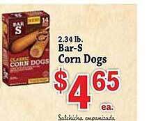 Bars corn dogs