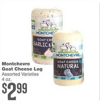 Forest Hills Food Montchevre goat cheese log offer