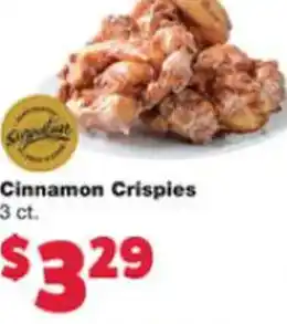 Dan's Supermarket Cinnamon Crispies 3 ct. offer