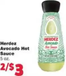 Dan's Supermarket Avocado Hot Sauce 5 oz. offer