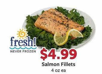 Fareway Salmon fillets offer
