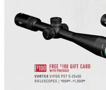 Vortex viper pst riflescopes