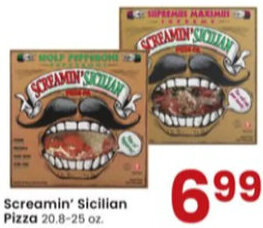 Albertsons Screamin' Sicilian Pizza 20.8-25 Oz. offer