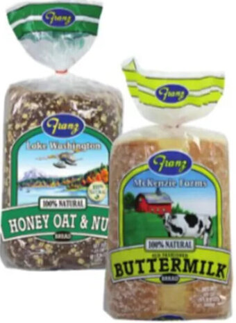 Albertsons Franz Wide Pan Bread 24 oz. offer